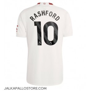 Manchester United Marcus Rashford #10 Kolmaspaita 2023-24 Lyhythihainen